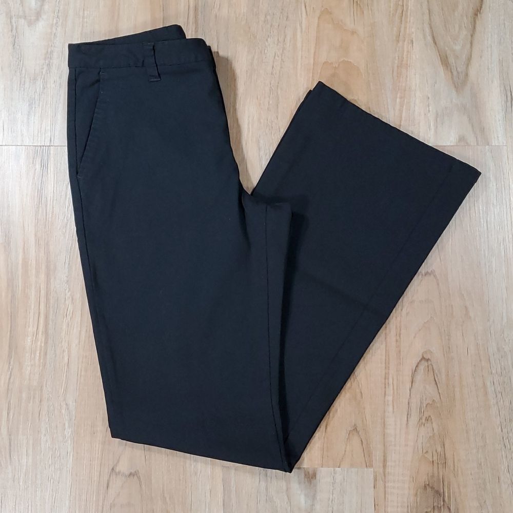💜Vintage Ellemenno Black Lightweight Bootcut Pants Size 9/30